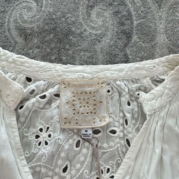 Womens Johnny Was Chise Button Down Shirt - Picture 4 of 5